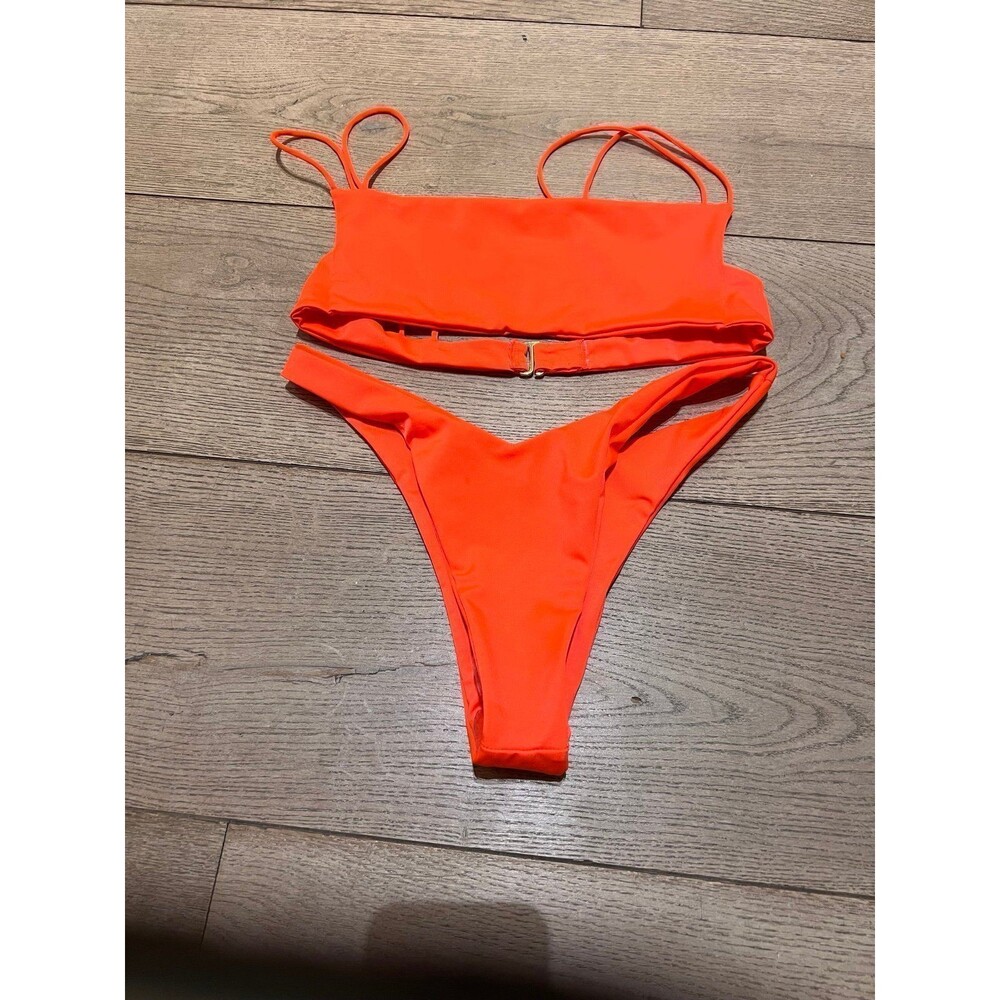 Feline swim Ares spaghetti strap bikini set